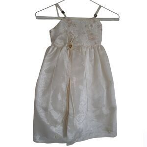 Girls dress size 5 vintage flower girl Pinokio party dress
